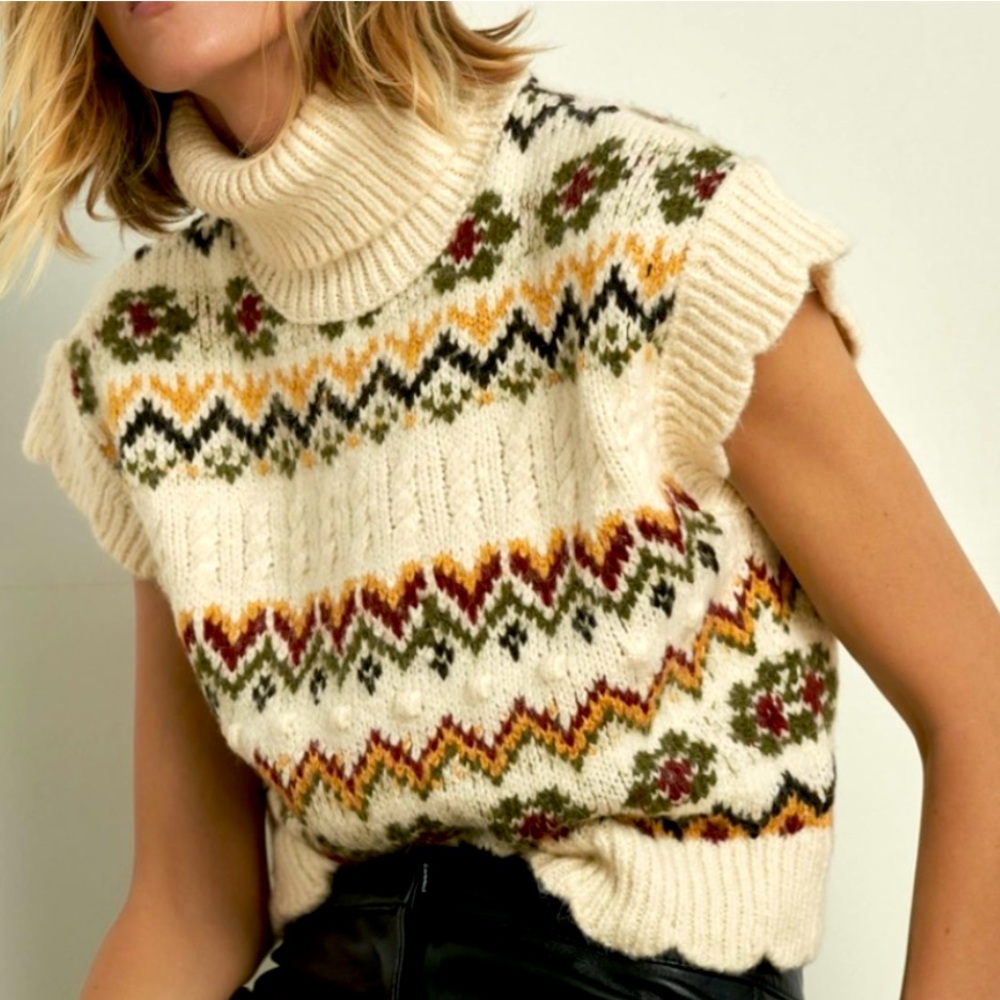 Zara turtleneck sweater